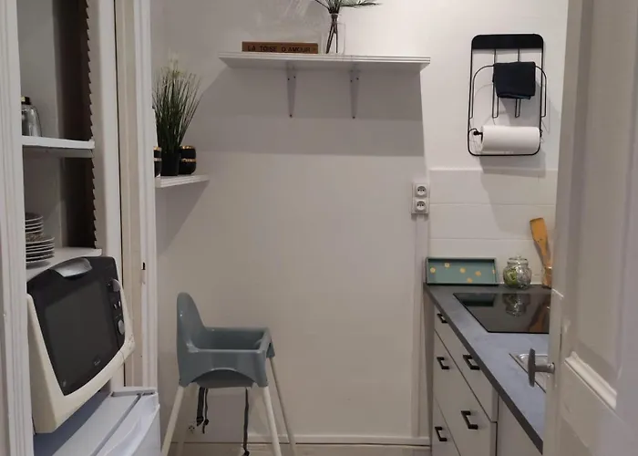 Cosy Jade T2 Bien Chauffe Quartier Chateau Apartment